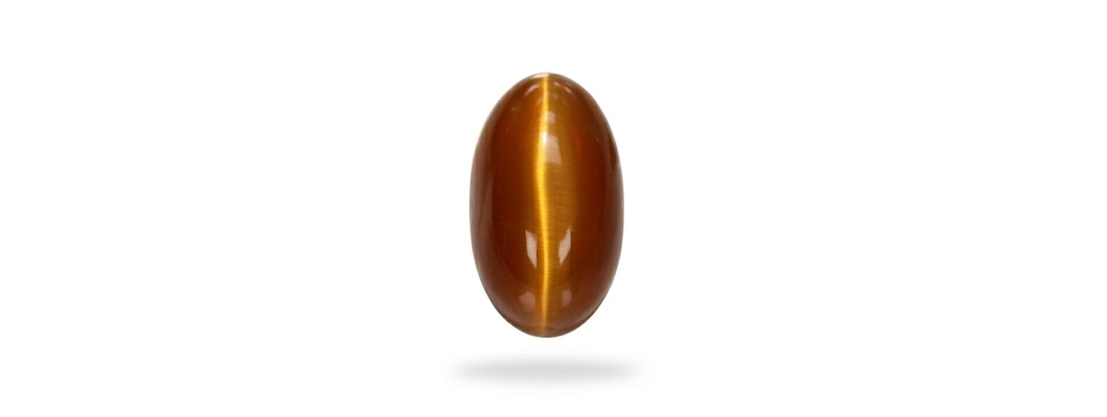 Natural Opal Cat’s Eye gemstone showing chatoyancy effect