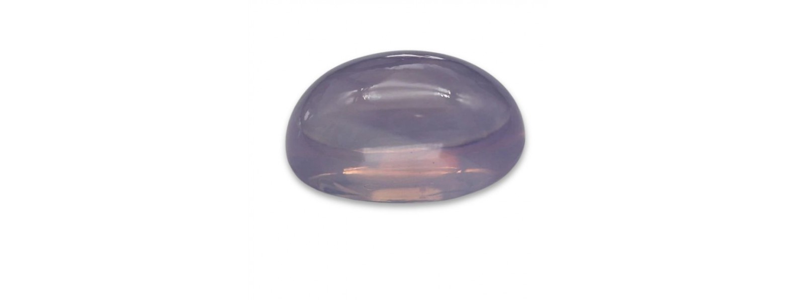 Natural lavender quartz pale violet iron color center Brazil Madagascar gemstone