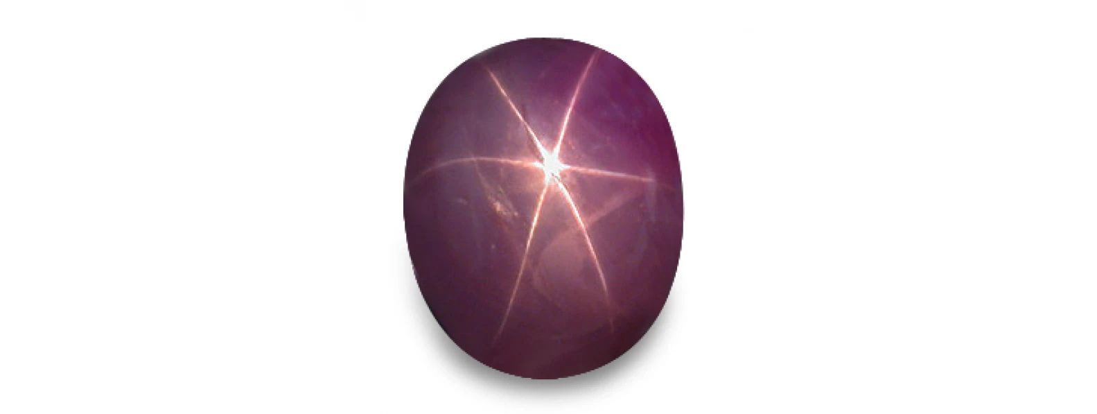 Natural star ruby rutile asterism cabochon corundum Myanmar Sri Lanka six rayed star