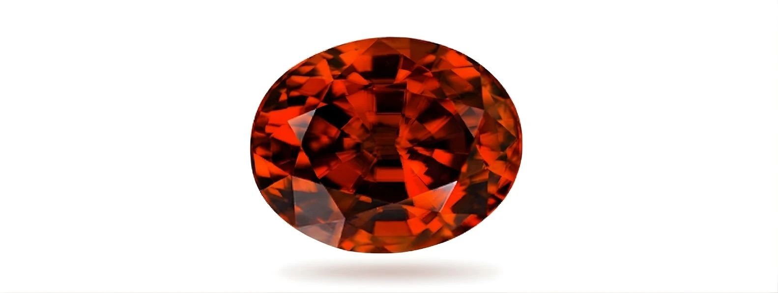 natural zircon gemstone showing brilliance and color variety
