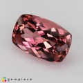 Natural Tourmaline 4.38 Carats Orange Pink Cushion 12x8 mm Loose Gemstone - Image 3