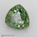 Natural Demantoid garnet 1.89 Carats Green Trilliant  7x7 mm Loose Gemstone - Image 4