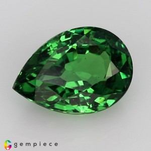 tsavorite garnet  1.29cts - 8x6mm tsavorite garnet  1.29cts - 8x6mm