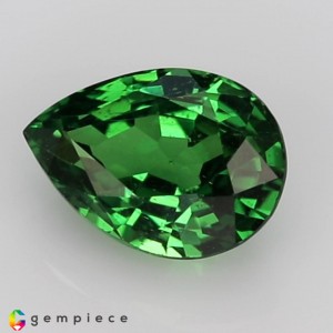 tsavorite garnet  1.29cts - 8x6mm tsavorite garnet  1.29cts - 8x6mm