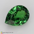 Natural Tsavorite garnet 1.29 Carats Chrome Green Pear 8x6 mm Loose Gemstone - Image 7