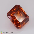 Natural Sphalerite 20.65 Carats Vivid Orange Octagon 15x15 mm Loose Gemstone - Image 5
