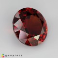 Natural Hessonite garnet 12.87 Carats Vivid Red Round 14x9 mm Loose Gemstone - Image 4