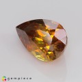 Natural Sphalerite 11.25 Carats Fire Orange Pear 17x11 mm Loose Gemstone - Image 4