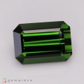 Natural Tourmaline 12.55 Carats Vivid Green Antique Cushion 15x11 mm Loose Gemstone - Image 5