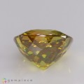 Natural Sphalerite 10.94 Carats Lemon yellow Cushion 12x12 mm Loose Gemstone - Image 4