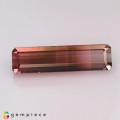 Natural Tourmaline 9.42 Carats Pink to Champagne Antique Cushion 24x6 mm Loose Gemstone - Image 1