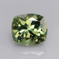 Natural Demantoid garnet 2.31 Carats Green Cushion 7x7 mm Loose Gemstone - Image 1