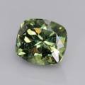 Natural Demantoid garnet 2.31 Carats Green Cushion 7x7 mm Loose Gemstone - Image 3