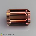 Natural Tourmaline 3.56 Carats Orange Pink Antique Cushion 10x7 mm Loose Gemstone - Image 5