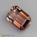 Natural Tourmaline 3.56 Carats Orange Pink Antique Cushion 10x7 mm Loose Gemstone - Image 3