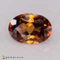 Natural Zircon 7.71 Carats Honey Oval 14x10 mm Loose Gemstone - Image 2