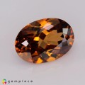 Natural Zircon 7.71 Carats Honey Oval 14x10 mm Loose Gemstone - Image 6