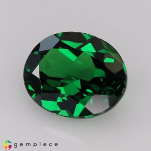 tsavorite garnet  1.57cts - 8x6mm tsavorite garnet  1.57cts - 8x6mm