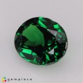 Natural Tsavorite garnet 1.57 Carats Chrome Green Oval 8x6 mm Loose Gemstone - Image 5
