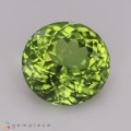 Natural Peridot 6.28 Carats Meadow Green Round 11x8 mm Loose Gemstone - Image 7