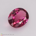 Natural Rubellite 4.03 Carats Purplish Pink Oval 12x9 mm Loose Gemstone - Image 3