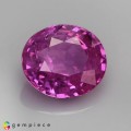 Natural Sapphire 2.81 Carats Pink Oval 9x8 mm Loose Gemstone - Image 1