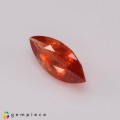 Natural Triplite 2.38 Carats Vivid Orange Marquise 13x5 mm Loose Gemstone - Image 3