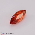 Natural Triplite 2.38 Carats Vivid Orange Marquise 13x5 mm Loose Gemstone - Image 5