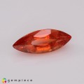 Natural Triplite 2.38 Carats Vivid Orange Marquise 13x5 mm Loose Gemstone - Image 6