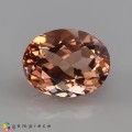 Natural Beryl 12.07 Carats Orange Peach Oval 17x13 mm Loose Gemstone - Image 1