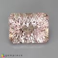 Natural Morganite 10.69 Carats Peach Pink Concave 16x12 mm Loose Gemstone - Image 1