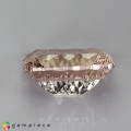 Natural Morganite 10.69 Carats Peach Pink Concave 16x12 mm Loose Gemstone - Image 4