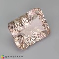 Natural Morganite 10.69 Carats Peach Pink Concave 16x12 mm Loose Gemstone - Image 6