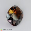 Natural Axinite 9.31 Carats Honey Green To Orange Red Cushion 17x13 mm Loose Gemstone - Image 4