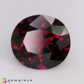 Natural Rhodolite garnet  13.88 Carats Reddish Pink Oval Cushion 15x14 mm Loose Gemstone - Image 2