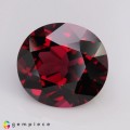 Natural Rhodolite garnet  13.88 Carats Reddish Pink Oval Cushion 15x14 mm Loose Gemstone - Image 3