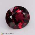 Natural Rhodolite garnet  13.88 Carats Reddish Pink Oval Cushion 15x14 mm Loose Gemstone - Image 6