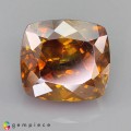 Natural Sphalerite 15.25 Carats Multicolor Honey Yellow Cushion 14x13 mm Loose Gemstone - Image 7