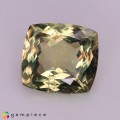 Natural Diaspore 7.08 Carats Honey Green to Salmon Brown Cushion 12x11 mm Loose Gemstone - Image 5