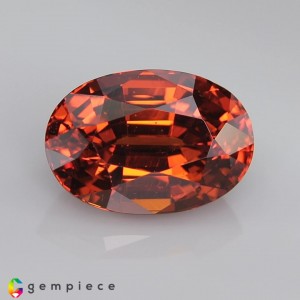 spessartite garnet  4.09cts - 11x7mm