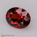 Natural Spessartite garnet 5.04 Carats Coke Red  Oval 12x9 mm Loose Gemstone - Image 2