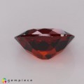 Natural Spessartite garnet 5.04 Carats Coke Red  Oval 12x9 mm Loose Gemstone - Image 4