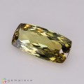 Natural Grossular garnet 6.69 Carats Yellow Cushion 17x8 mm Loose Gemstone - Image 2