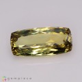 Natural Grossular garnet 6.69 Carats Yellow Cushion 17x8 mm Loose Gemstone - Image 1