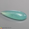 Natural Peru opal 7.99 Carats Paraiba Blue Green Pear 26x11 mm Loose Gemstone - Image 1