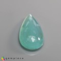 Natural Peru opal 7.99 Carats Paraiba Blue Green Pear 26x11 mm Loose Gemstone - Image 2