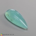 Natural Peru opal 7.99 Carats Paraiba Blue Green Pear 26x11 mm Loose Gemstone - Image 5