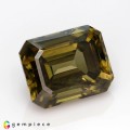 Natural Zircon 9.71 Carats Honey Yellow Emerald 12x9 mm Loose Gemstone - Image 5