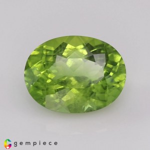 peridot  6.37cts - 13x10mm peridot  6.37cts - 13x10mm