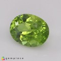 Natural Peridot 6.37 Carats Meadow Green Oval 13x10 mm Loose Gemstone - Image 3